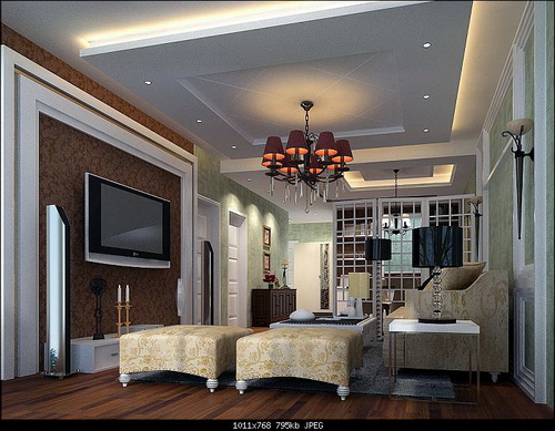 Modern Compact Living Room