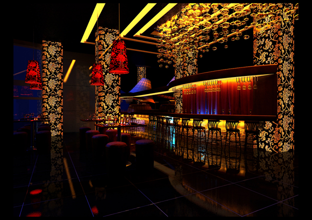 Deluxe Bar Model Render Demo