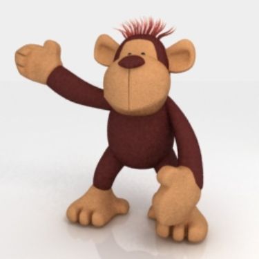 Cuddly Stuffed Animal Gorilla
