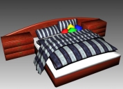 Double Bed Design Series B Zebra Striped