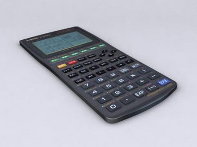 Calculator 3DsMax Model Download Free
