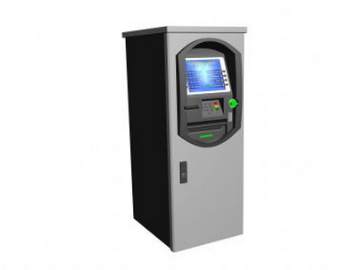 ATM(Automatic Teller Machine) 3DsMax Model Download Free