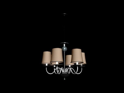 Pendant Lamp Model Retro Pendant Lamp 3Ds Max Model