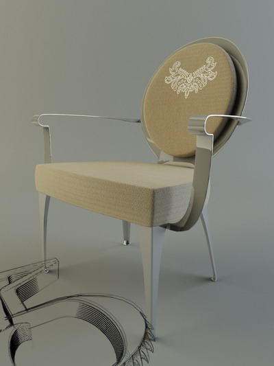 Modern Furniture Model Yellow Lounge Armchair Livingroom Furniture