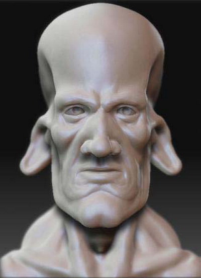 Body Part 3Ds Max ModelMonster Head Model