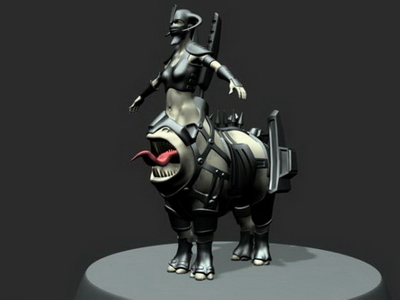 3Ds Max Model: Sagittarius Monster Model
