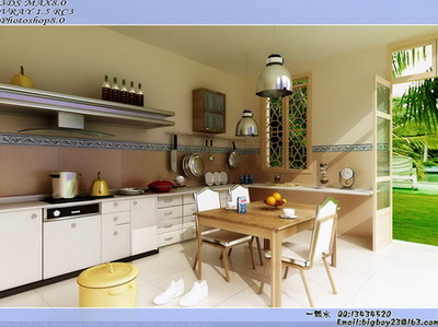 Kitchen Supply List on Bright Kitchen Restaurant 3d Models   More In  Kitchen