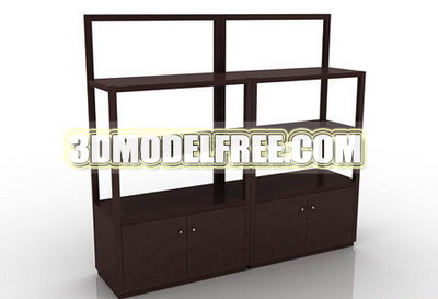 Solid Wood Dresser on Wooden Bed Table  Dresser Solid Wood Furniture  Wooden Table 3d Model