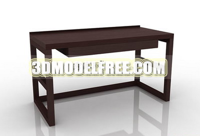 3D model of a modern lifestyle furniture