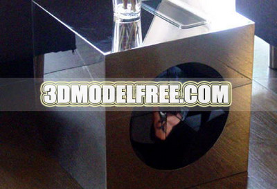 3D Model of ancient wooden furniture
