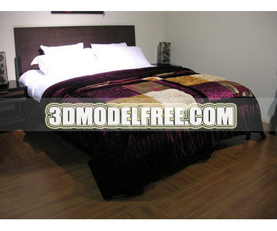 3D Model of wooden furniture