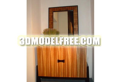 Warm bedroom furniture 3D Models