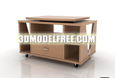 Warm bedroom furniture 3D Models