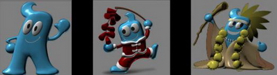 2010 Shanghai World Expo mascot Haibao 3D Models