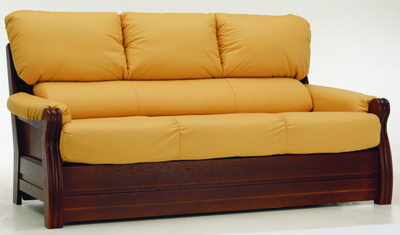 Solid 3D models over the sofa