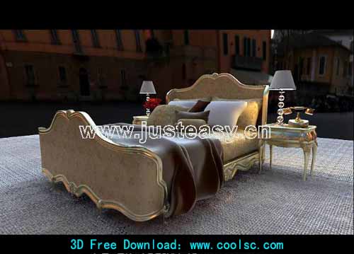 Combination of European style bed (including materials)