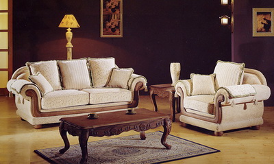 White luxury sofa 3D model (including materials)