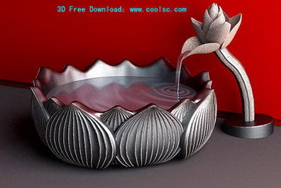 3D Model of European basin (including materials)