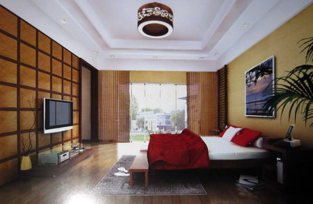 Chinese modern bedrooms (including materials)