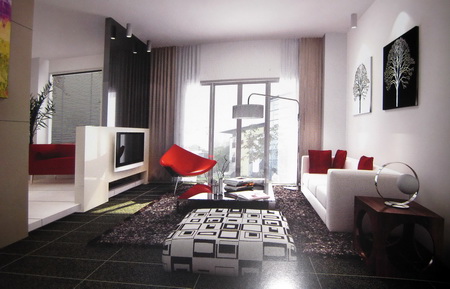 Personalized fashion living room (including materials)