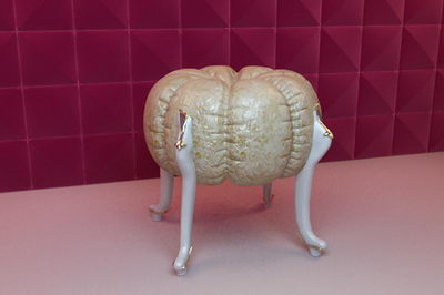 3D Model of European personality stools