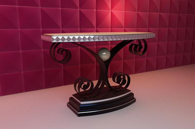 3D Model of European stall