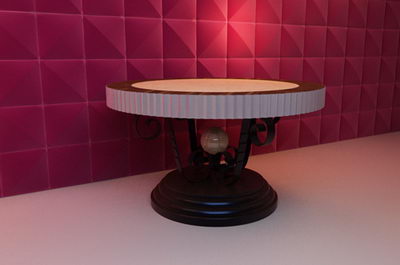 European Round Table 3D Model