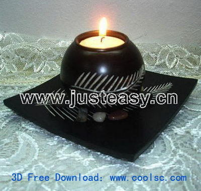 3D model refinement Candlestick