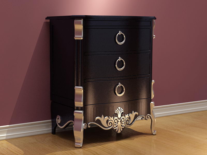 Mansiweier cabinet 3D model (including materials)