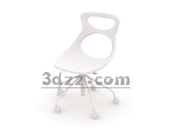 3D model of the new creative leisure chair (with material)