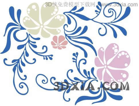 Flower wallpaper texture