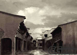 Qing people.it hexiang building 3D models