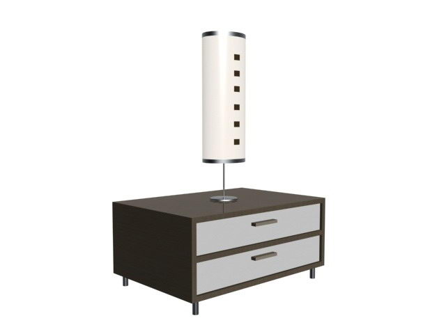 Bedroom bed ark and desk lamp
