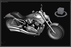 Taizi cruise motorcycle 3D models