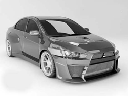 Mitsubishi cars 3D models