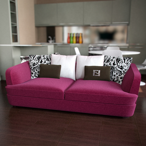 Pink warmth sofa
