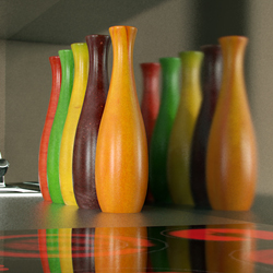 Ceramic assorted vase 3D models