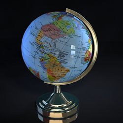 Globe 3D models
