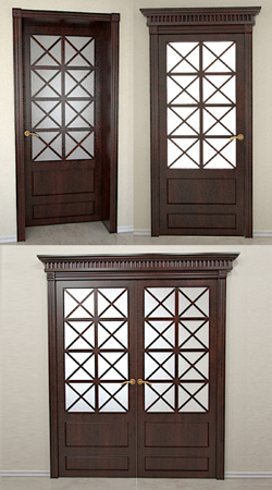 Three paragraphs real wood 3D models