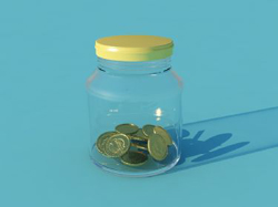 3D Model of Money