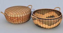 Hand-woven box 3D models