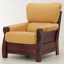 Annatto cushion for leaning on cloth art single person sofa 3D models (including material)