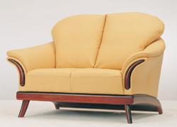 Fashion simple two-men cloth art sofa 3D models (including material)