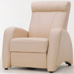 3D Model of leather single chairs (including materials)