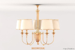 European classical metal droplight 3D models (including material)