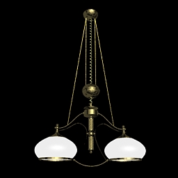 Metal glass scales droplight
