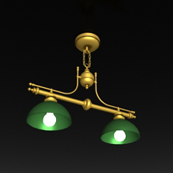Billiards special droplight 3D models