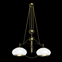 Metal glass scales droplight 3D models