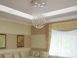 Crystal hang shade dome light 3D models (including material)