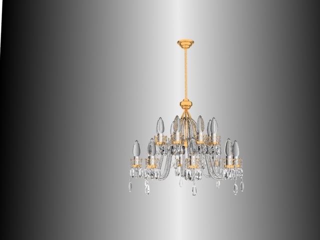 Crystal glass candle droplight
